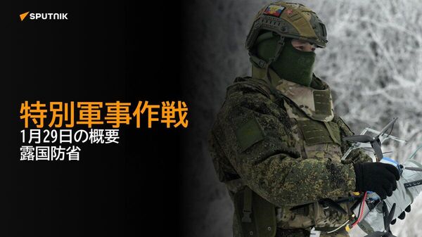 【特別軍事作戦 1月29日の概要 露国防省】 - Sputnik 日本