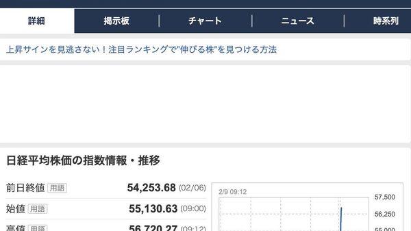【日経平均株価が急騰、5万7000円台を突破】 - Sputnik 日本