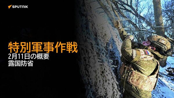 【特別軍事作戦 2月11日の概要 露国防省】 - Sputnik 日本