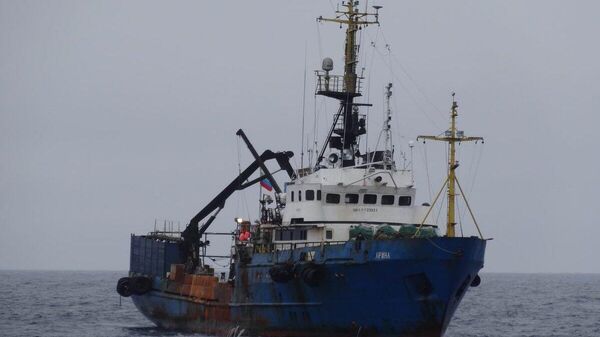 【稚内沖のロシアのカニかご漁船 火災で海保に救助要請】 - Sputnik 日本