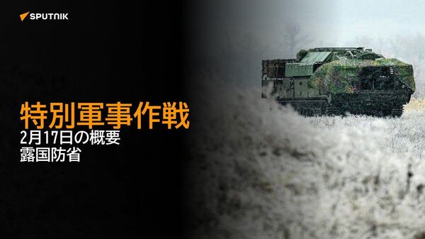 【特別軍事作戦 2月17日の概要 露国防省】 - Sputnik 日本