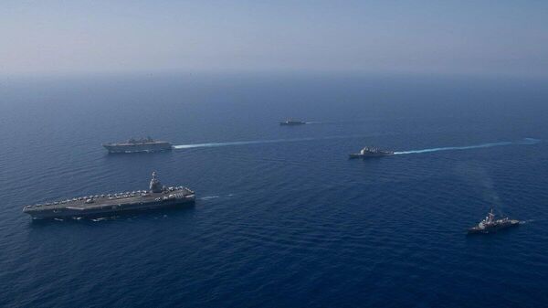 【「世界に向けた10万トン級のメッセージ」 世界最大空母の中東到着は何を意味するのか？】 - Sputnik 日本
