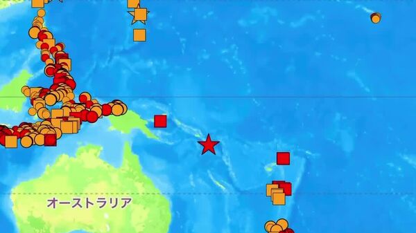 【ソロモン諸島沖合でM6 - Sputnik 日本