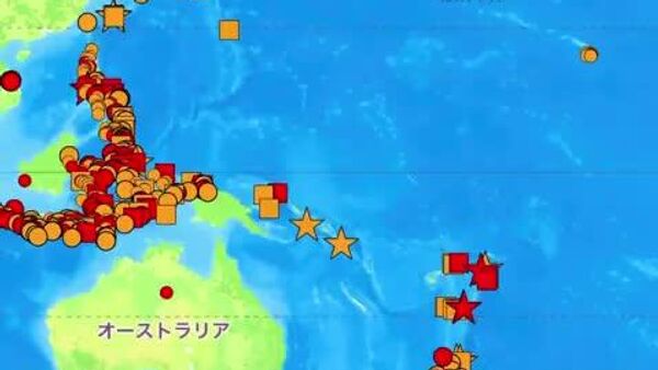 【トンガの沖合で地震 M6】 - Sputnik 日本