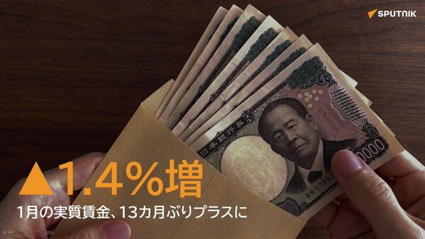 【1月の実質賃金は1 - Sputnik 日本