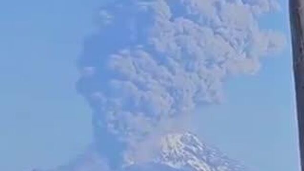 【カムチャッカのシヴェルチ火山が噴火 噴煙は8キロ上空に】 - Sputnik 日本