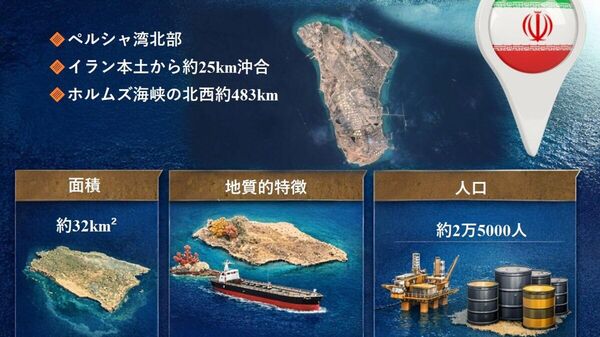 【米国が狙う？ イラン経済の生命線、ハールク島とは】 - Sputnik 日本