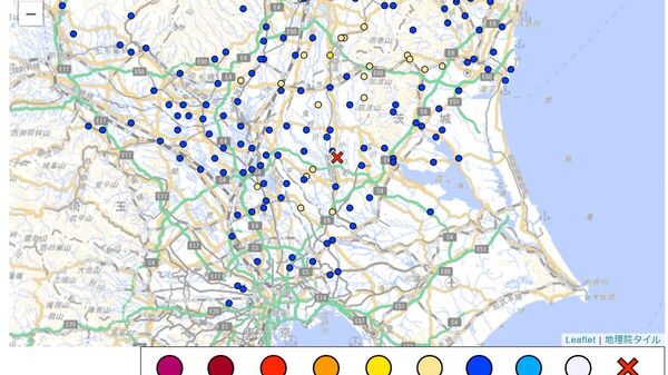 【茨城県南部でM5 - Sputnik 日本