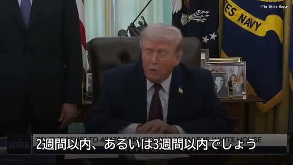 【トランプ氏「2、3週間以内に手を引く」】 - Sputnik 日本