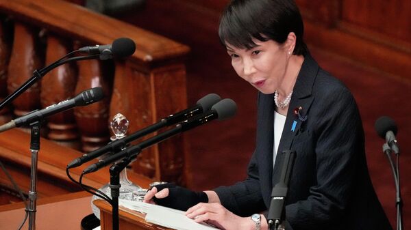 Премьер-министр Японии Санаэ Такаити - Sputnik 日本