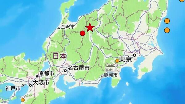【長野県で再び地震 震度5弱】 - Sputnik 日本