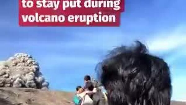 【登山中に噴火 ガイドが観光客らの命を救う インドネシア】 - Sputnik 日本