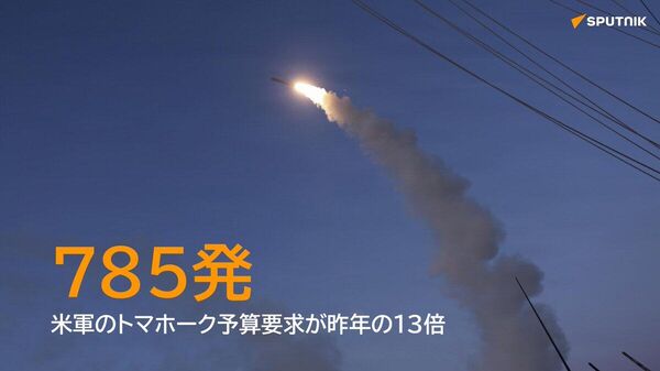 【イラン攻撃で消費のトマホーク 昨年比13倍調達の予算要求】 - Sputnik 日本