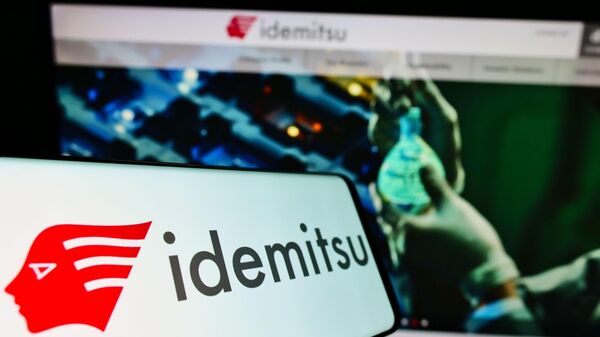 Логотип японской нефтяной компании Idemitsu Kosan Co. Ltd - Sputnik 日本