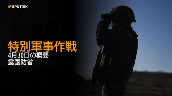 【特別軍事作戦 4月30日の概要 露国防省】 - Sputnik 日本