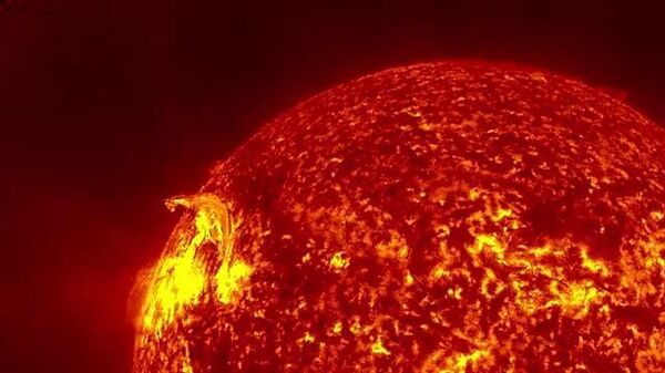 【太陽で強力なフレア発生 迫力ある爆発も】 - Sputnik 日本