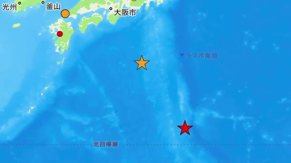 【硫黄島近海でM6 - Sputnik 日本