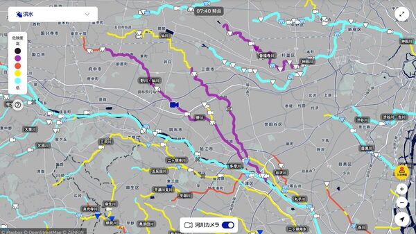 【東京の野川・仙川が氾濫の恐れ、レベル4氾濫危険警報発令】 - Sputnik 日本
