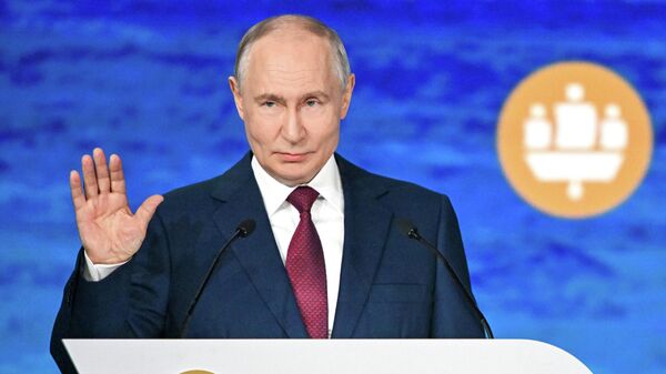 ПМЭФ-2026. Пленарное заседание - Sputnik 日本