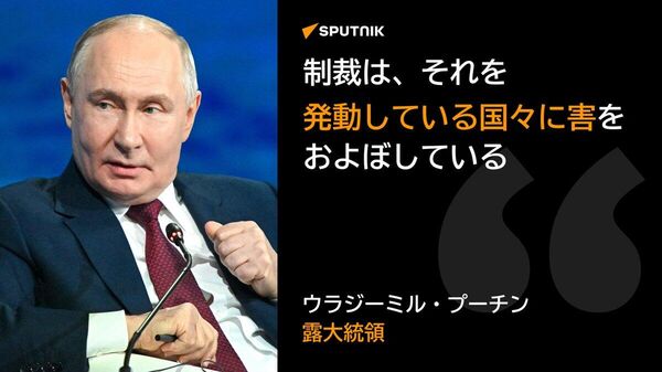 【SPIEF本会議・プーチン大統領】制裁の結果についてプーチン大統領が語った - Sputnik 日本