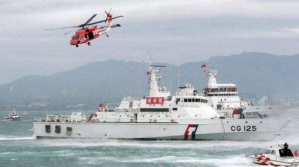 【台湾当局、中国の特別海上作戦に対応して沿岸警備隊の艦船を配備】 - Sputnik 日本