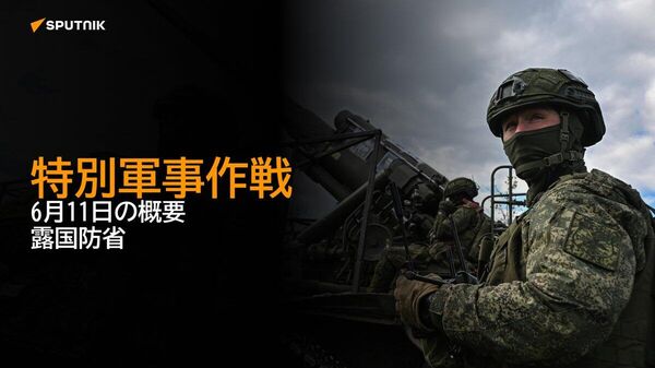 【特別軍事作戦 6月11日の概要 露国防省】 - Sputnik 日本