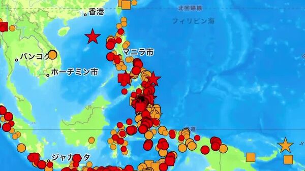 【フィリピン南部でM6 - Sputnik 日本