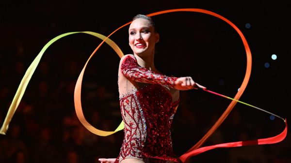 ロシア・モスクワで行われたロシア新体操チームのガラコンサートに参加する出演者。 ロシア・モスクワで行われたロシア新体操チームのガラコンサートに参加する出演者。 - Sputnik 日本