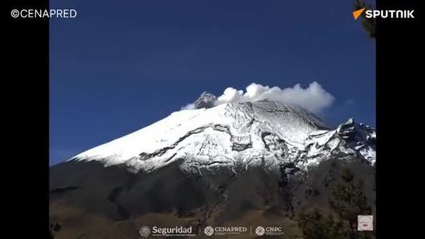 【メキシコ・ポポカテペトル火山で活発な活動 当局が警戒】 - Sputnik 日本
