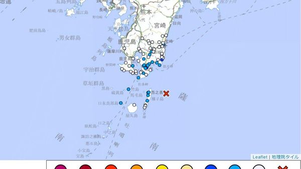 【大隅半島東方沖でM5 - Sputnik 日本