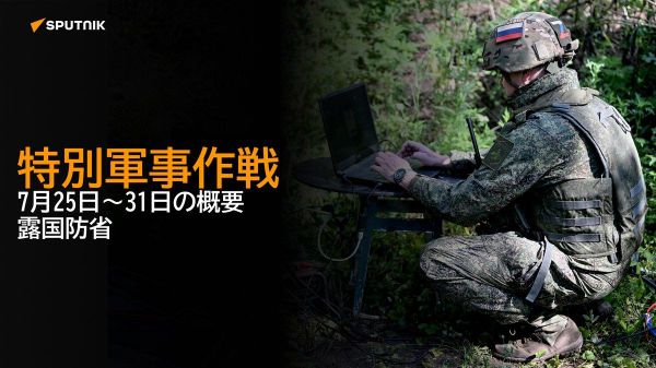 【特別軍事作戦 7月25日～31日の概要 露国防省】 - Sputnik 日本