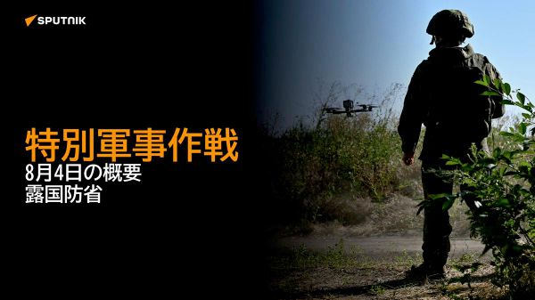 【特別軍事作戦 8月4日の概要 露国防省】 - Sputnik 日本