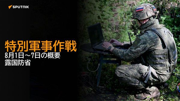 【特別軍事作戦 8月1日～7日の概要 露国防省】 - Sputnik 日本