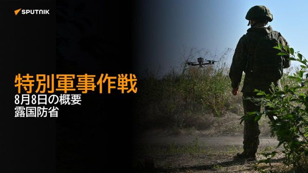 【特別軍事作戦 8月8日の概要 露国防省】 - Sputnik 日本