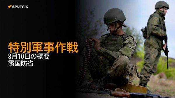 【特別軍事作戦 8月10日の概要 露国防省】 - Sputnik 日本