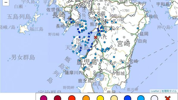 【熊本県熊本地方でM4 - Sputnik 日本