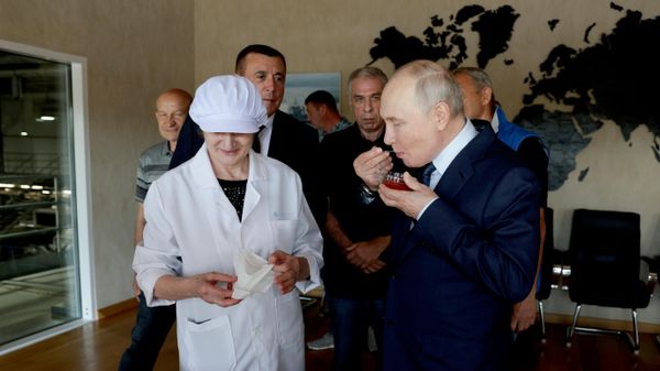 Рабочая поездка президента Владимира Путина в Сахалинскую область - Sputnik 日本