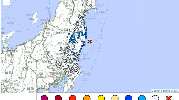 【福島県沖でM4 - Sputnik 日本