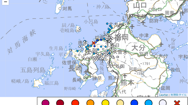 【福岡県福岡地方でM4 - Sputnik 日本
