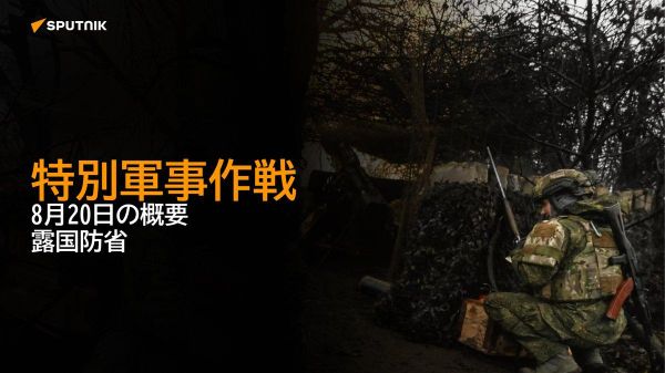 【特別軍事作戦 8月20日の概要 露国防省】 - Sputnik 日本