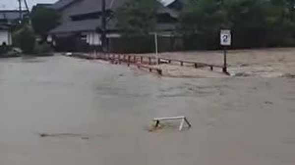 【富山・氷見で上庄川が氾濫】 - Sputnik 日本