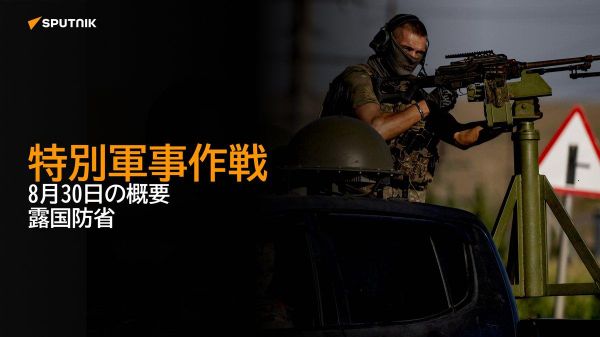 【特別軍事作戦 8月30日の概要 露国防省】 - Sputnik 日本