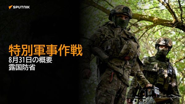 【特別軍事作戦 8月31日の概要 露国防省】 - Sputnik 日本