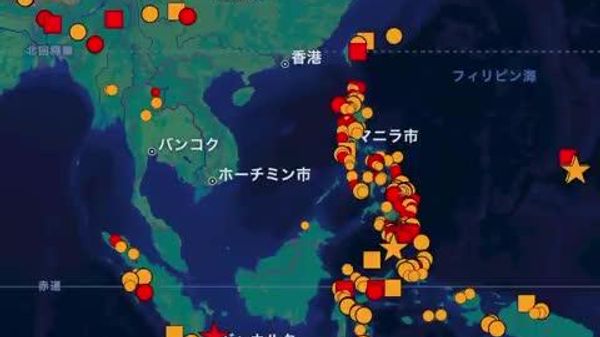【インドネシアでM6 - Sputnik 日本