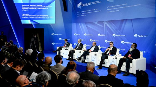 Заседание международного дискуссионного клуба Валдай в Подмосковье - Sputnik 日本