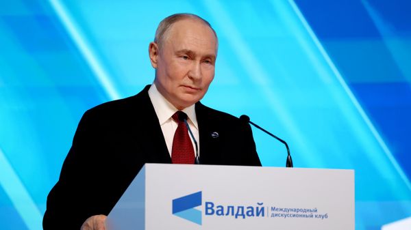 Президент Владимир Путин принял участие в работе дискуссионного клуба Валдай - Sputnik 日本