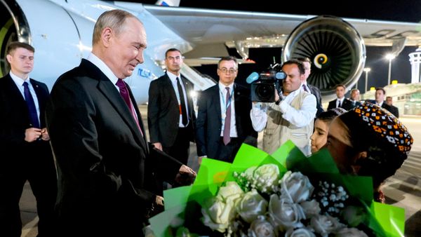 Рабочая поездка президента РФ Владимира Путина в Туркменистан - Sputnik 日本