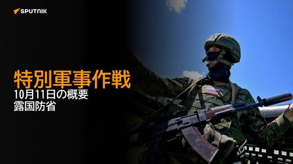 【特別軍事作戦 10月11日の概要 露国防省】 - Sputnik 日本