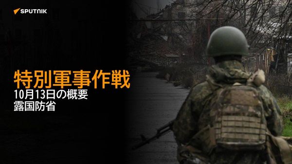 【特別軍事作戦 10月13日の概要 露国防省】 - Sputnik 日本