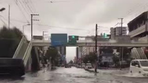 【和歌山県北部に線状降水帯直前予測 市内で道路冠水も】 - Sputnik 日本